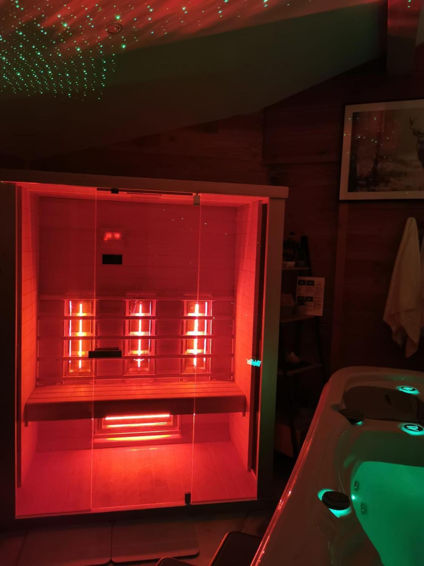 Le Chalet Du Pere Michel, Jacuzzi, Sauna, Jardin La Bresse Esterno foto