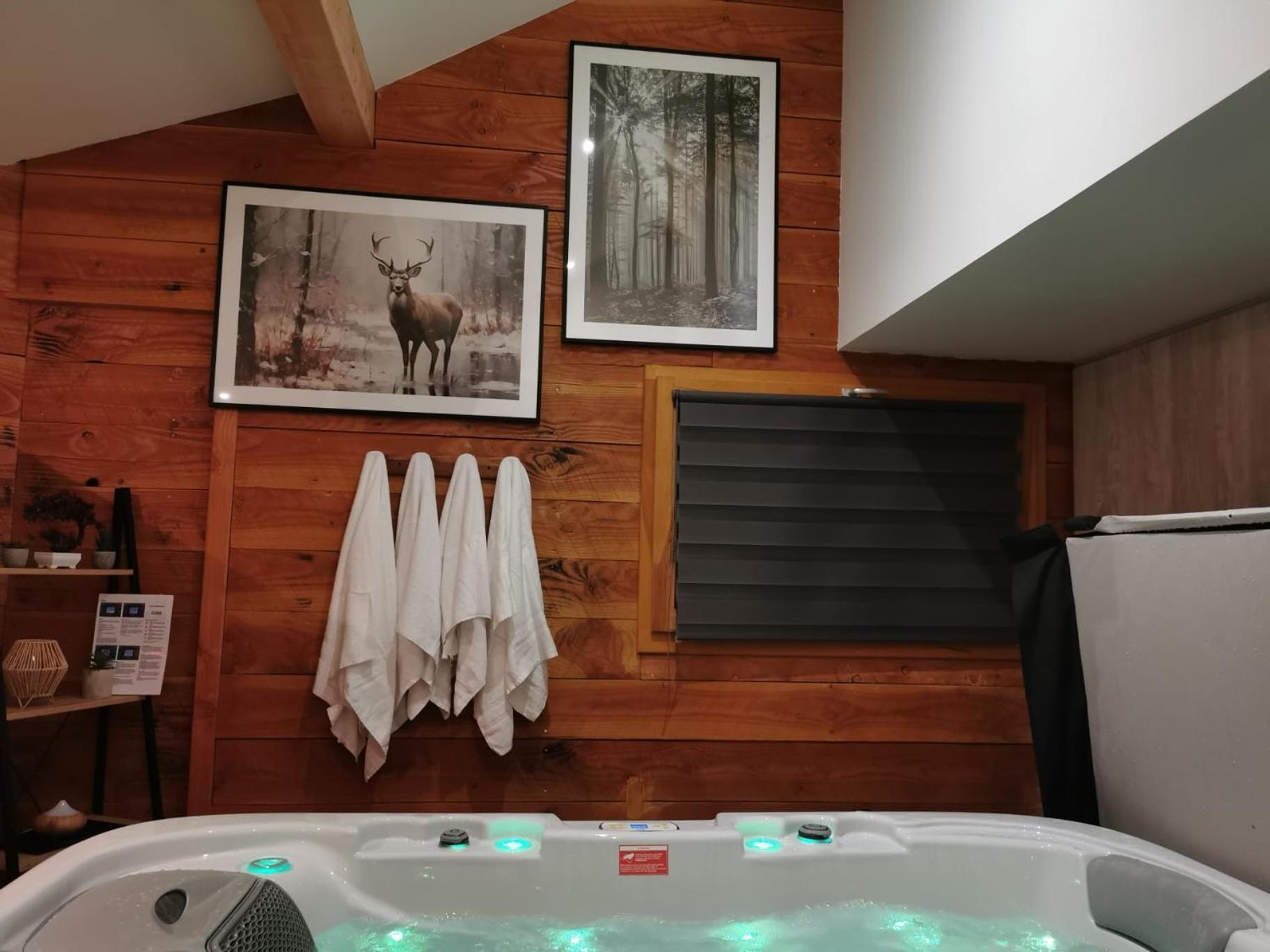 Le Chalet Du Pere Michel, Jacuzzi, Sauna, Jardin La Bresse Esterno foto