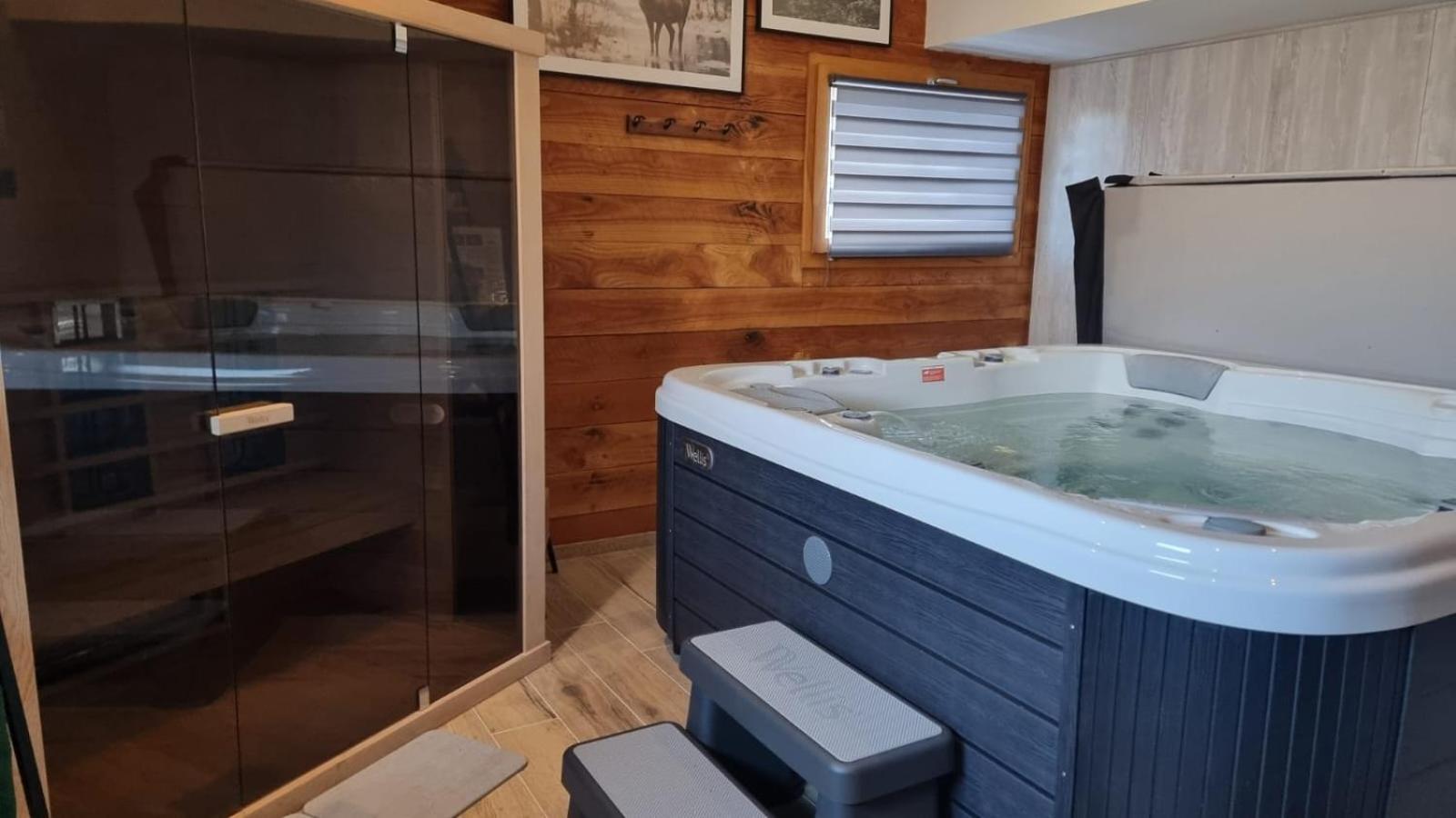 Le Chalet Du Pere Michel, Jacuzzi, Sauna, Jardin La Bresse Esterno foto